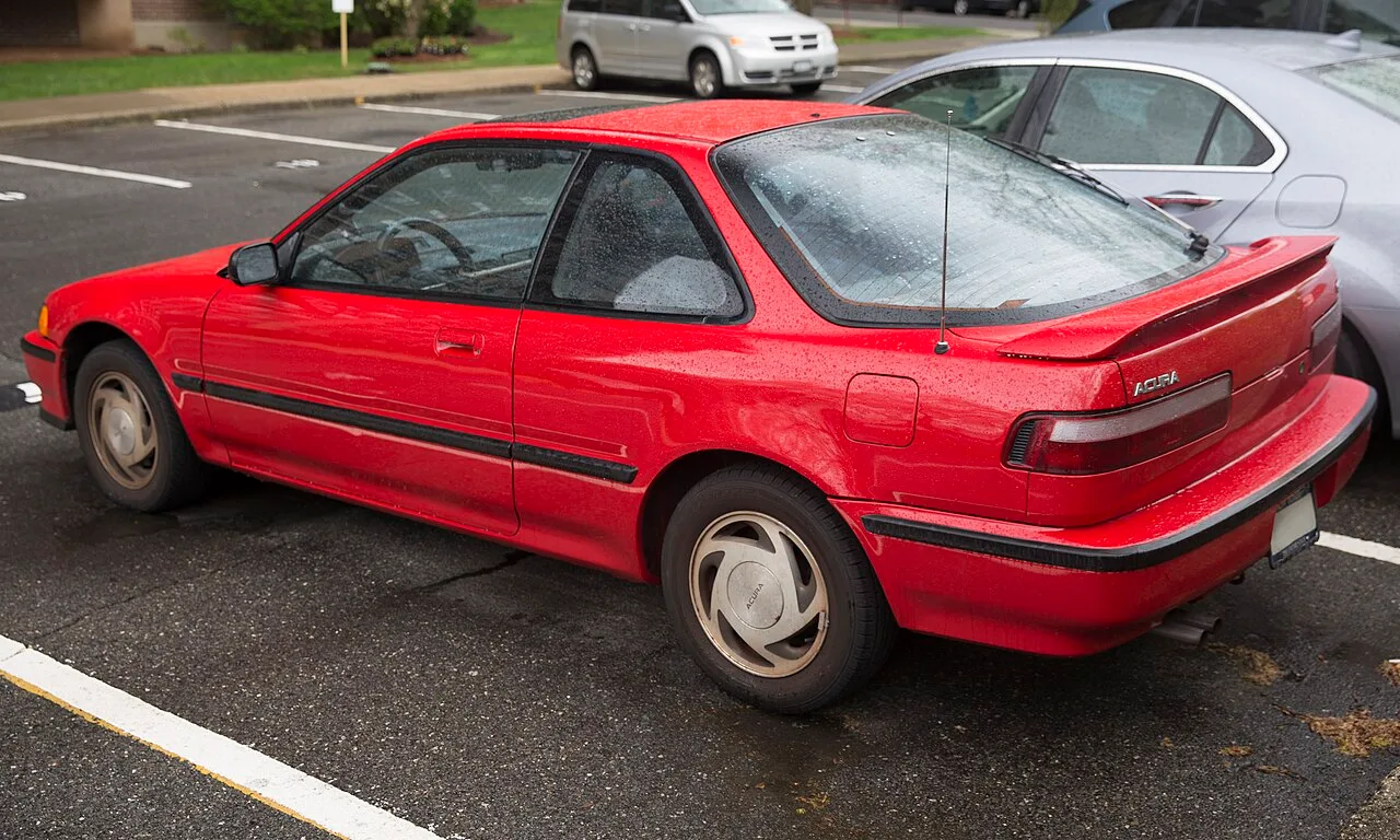 Acura Integra, rear
