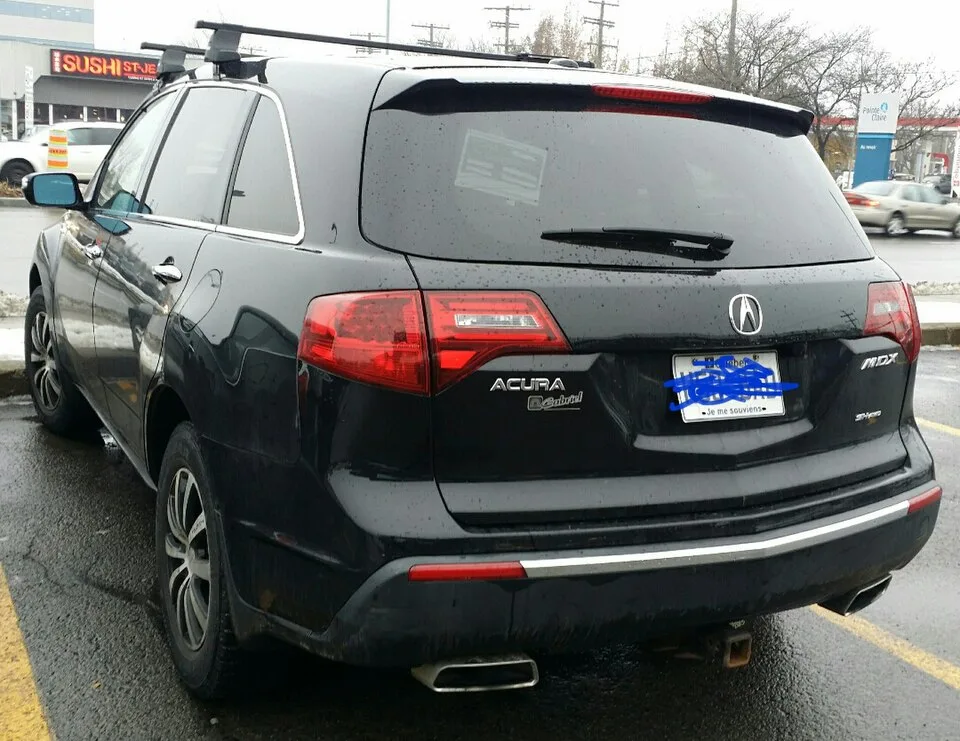 Acura MDX, rear
