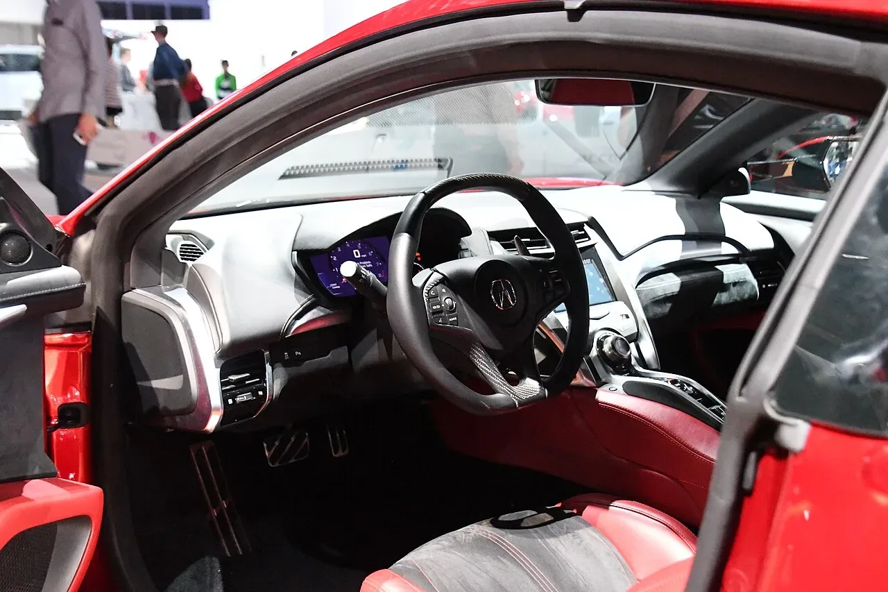 Acura NSX, interior