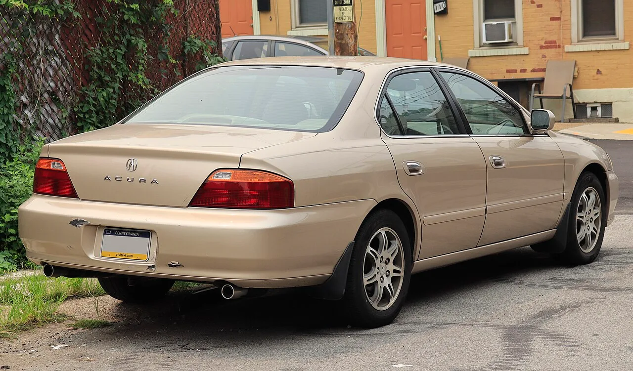 Acura TL, rear