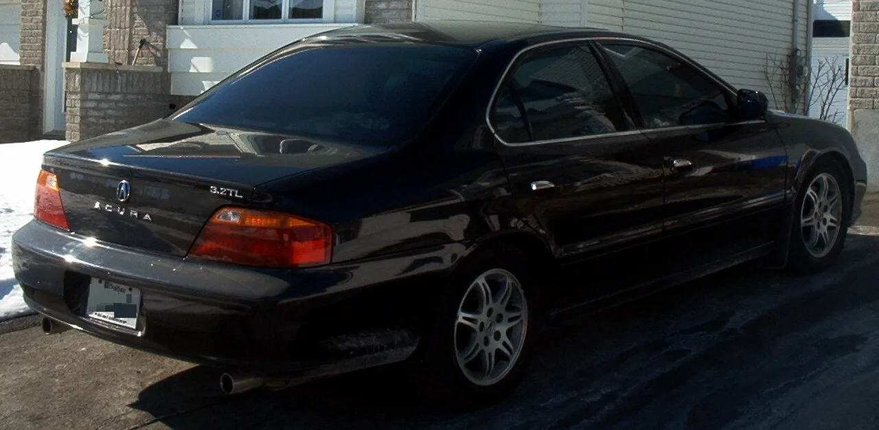 Acura TL, rear