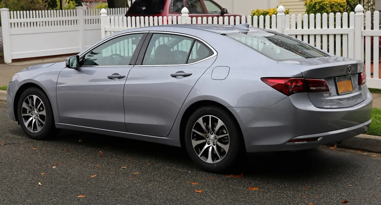 Acura TLX, rear