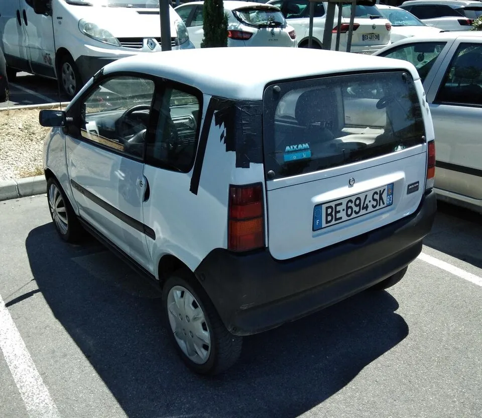 Aixam 400 / 500, rear