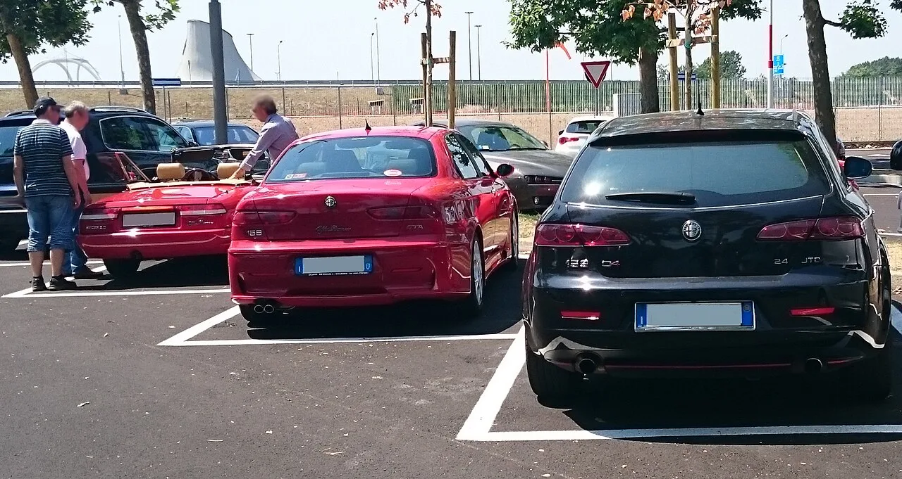 Alfa Romeo 156 GTA, rear