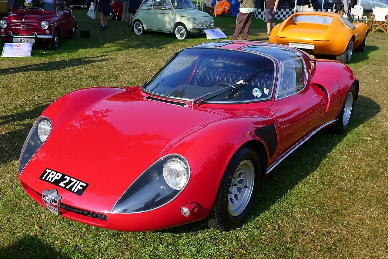 Alfa Romeo 33 Stradale, rear