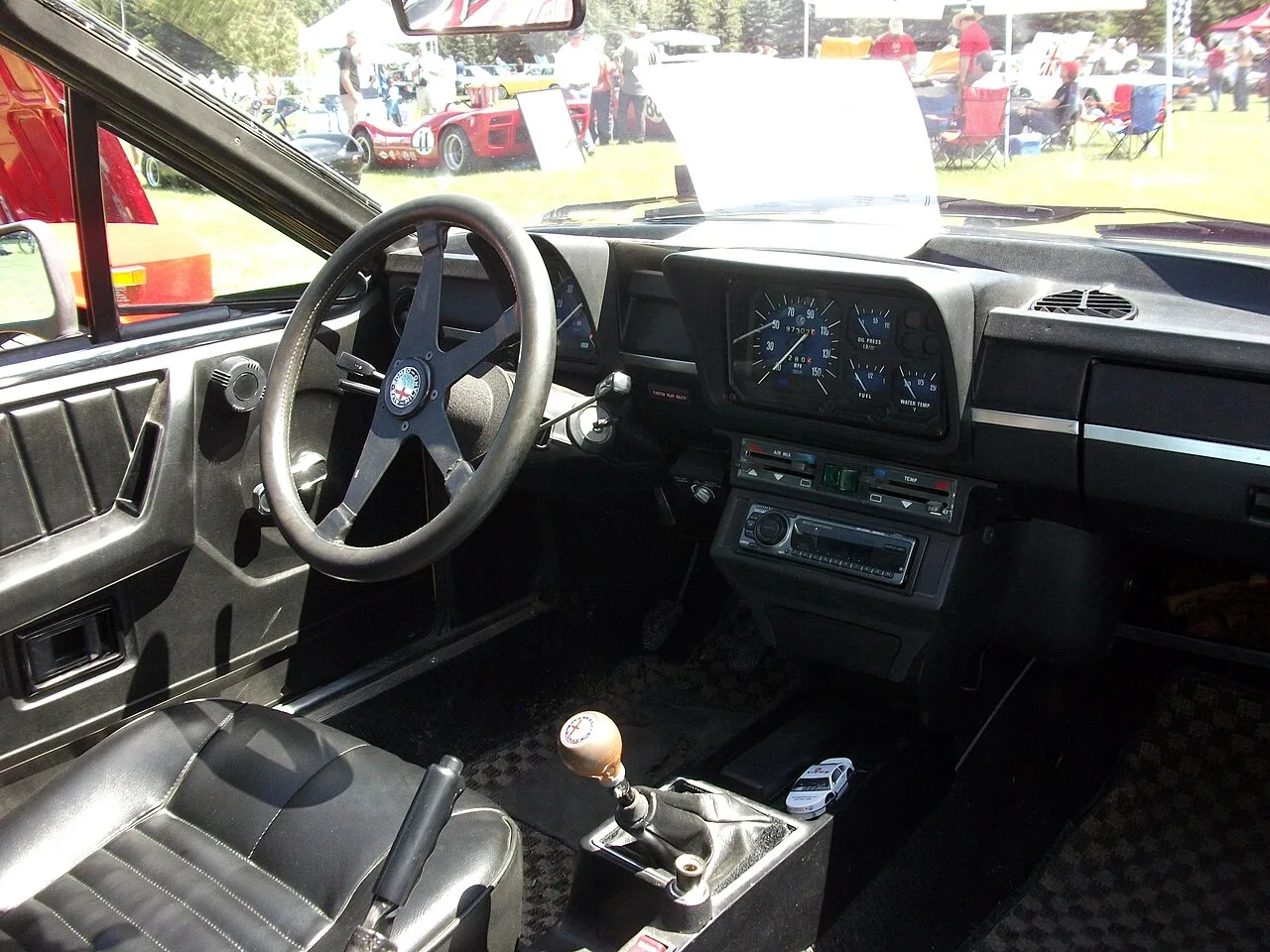 Alfa Romeo Alfetta Berlina, interior