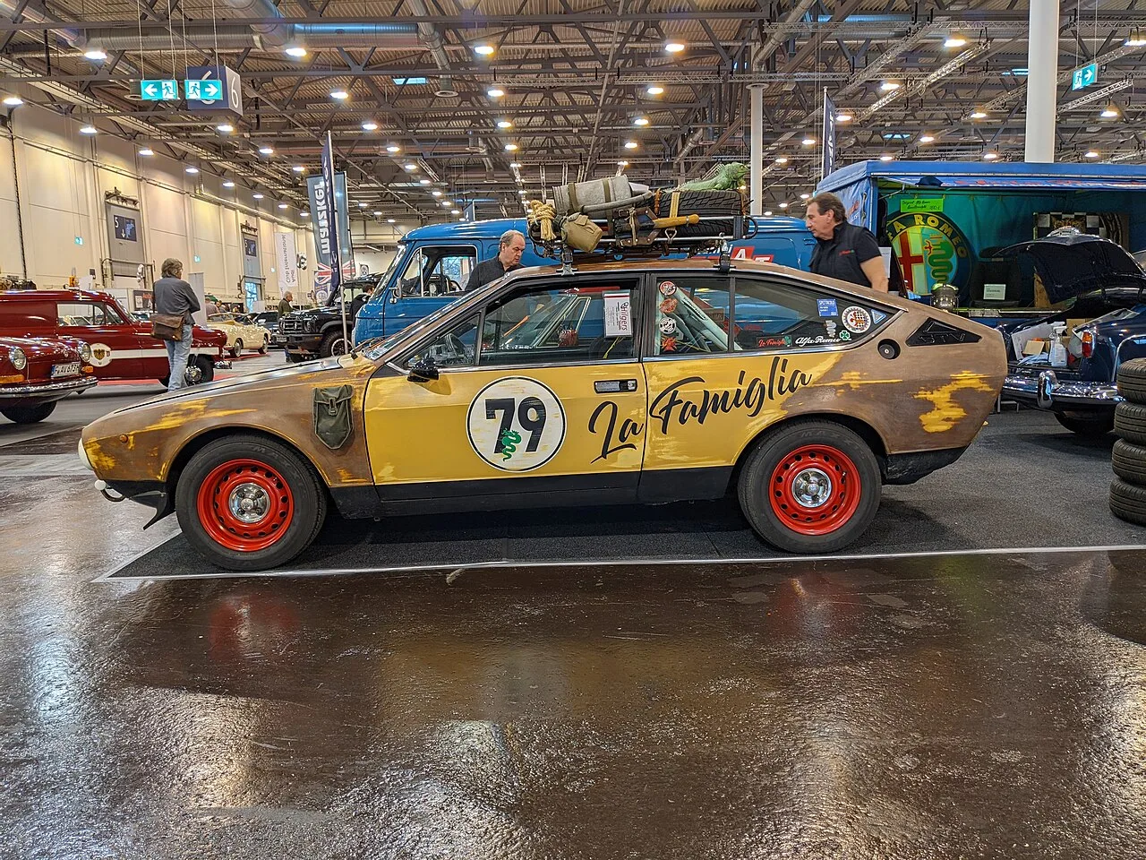 Alfa Romeo GTV, side