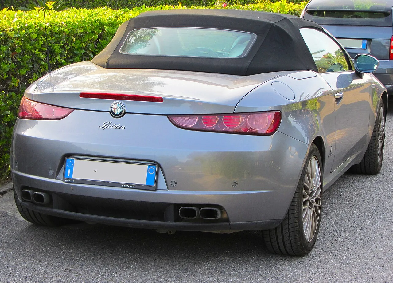 Alfa Romeo Spider Type 939, rear