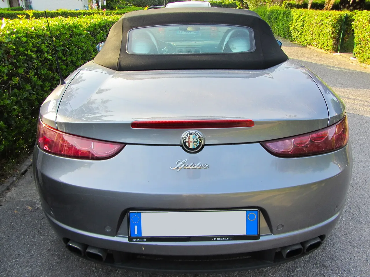 Alfa Romeo Spider, rear