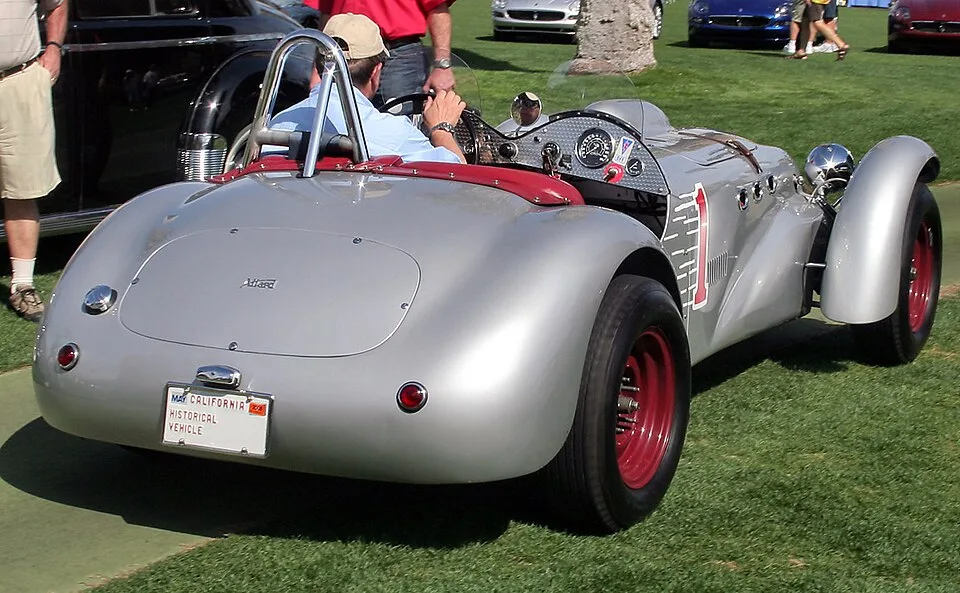 Allard J2, rear