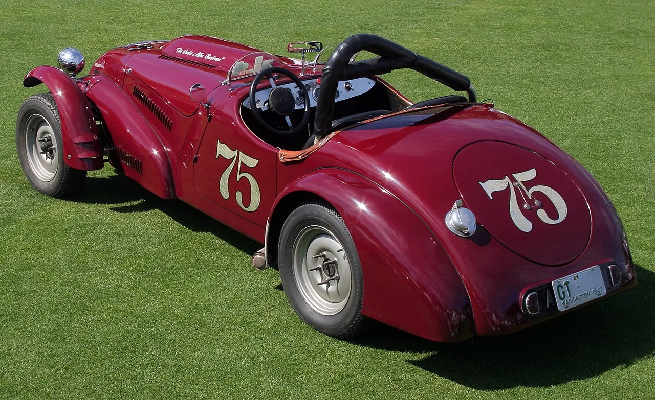 Allard K1, rear