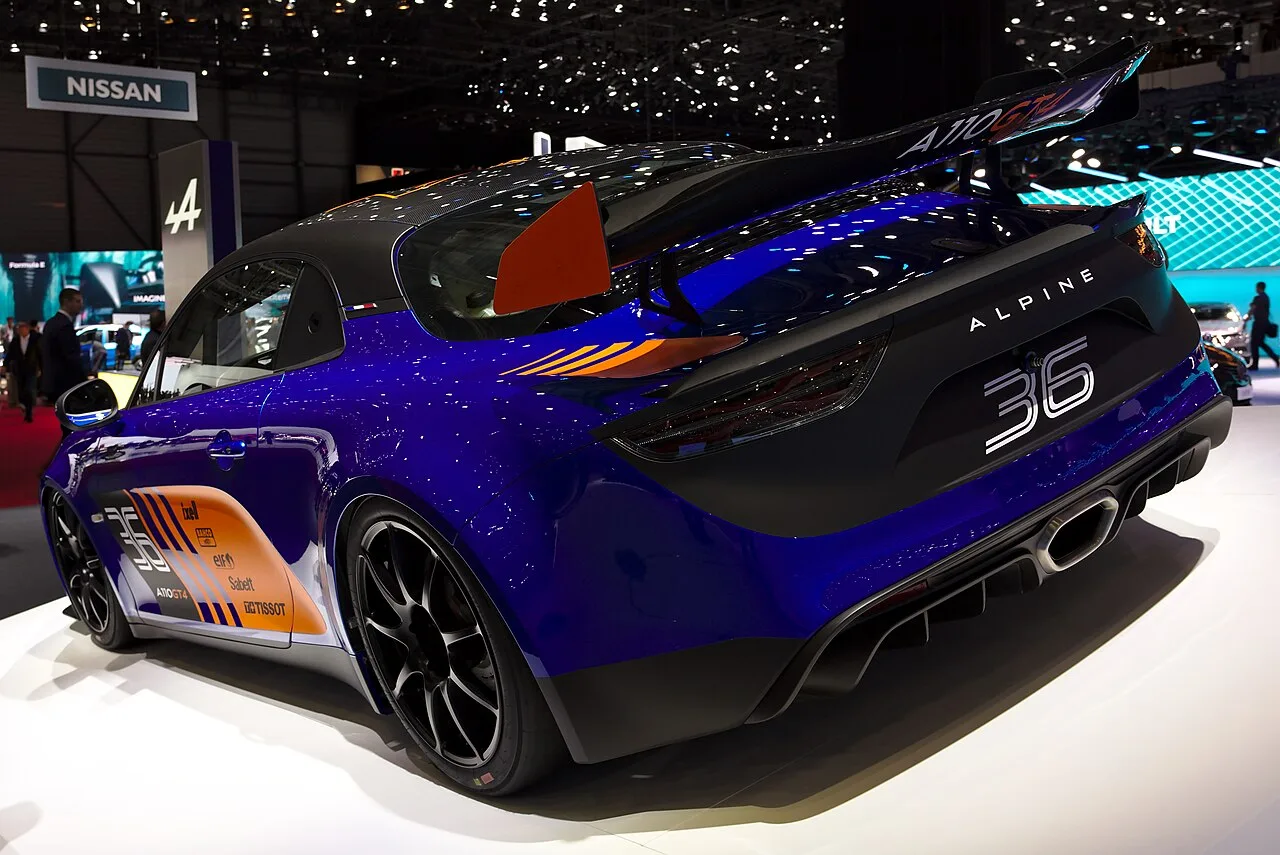 Alpine A110, rear