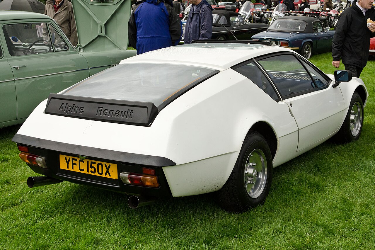 Alpine A310, rear