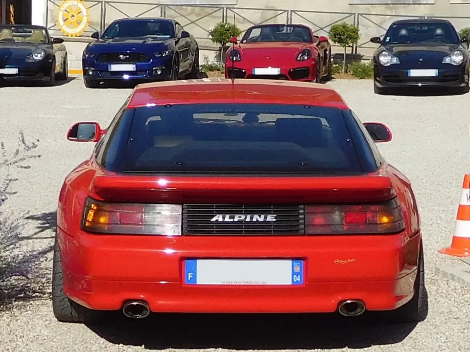 Alpine A610, rear