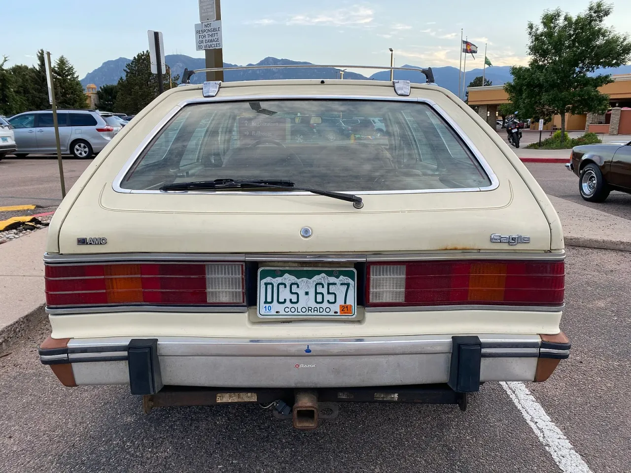 American Motors Corporation Eagle, rear