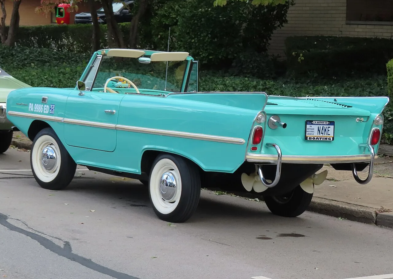 Amphicar Model 770, rear