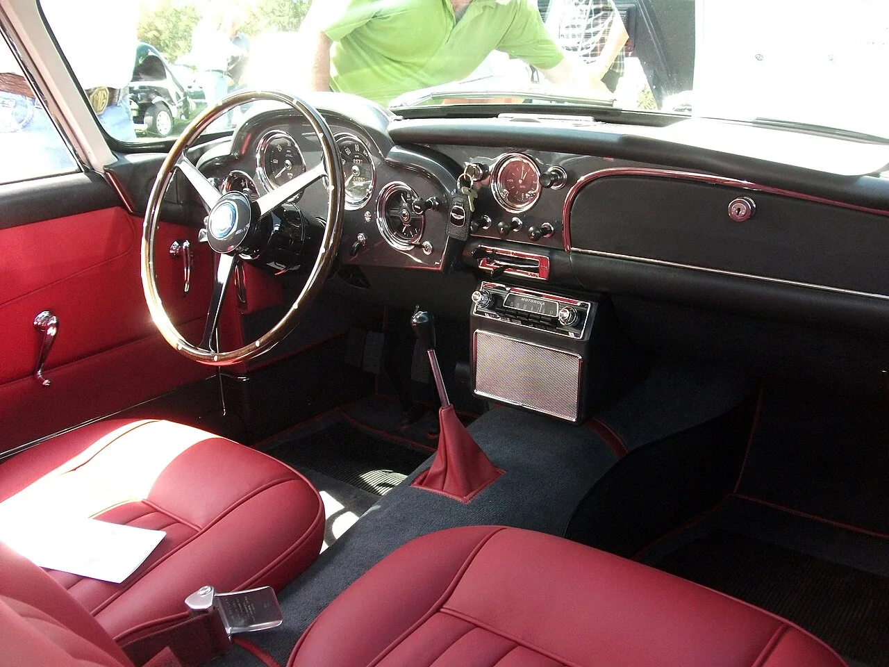 Aston Martin DB4 GT Zagato, interior
