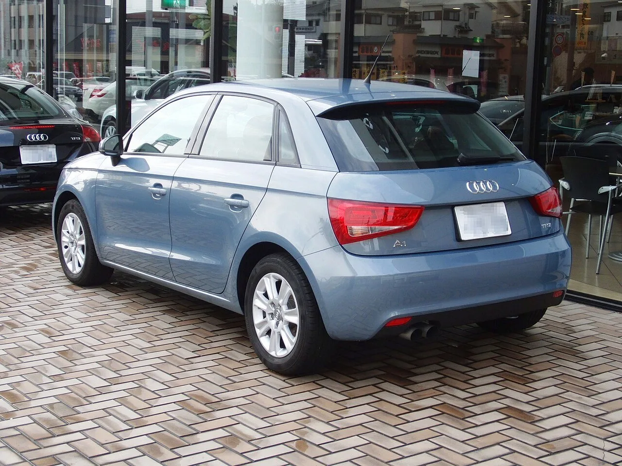 Audi A1, rear