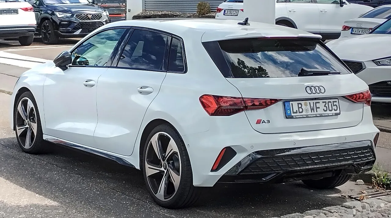Audi A3, rear