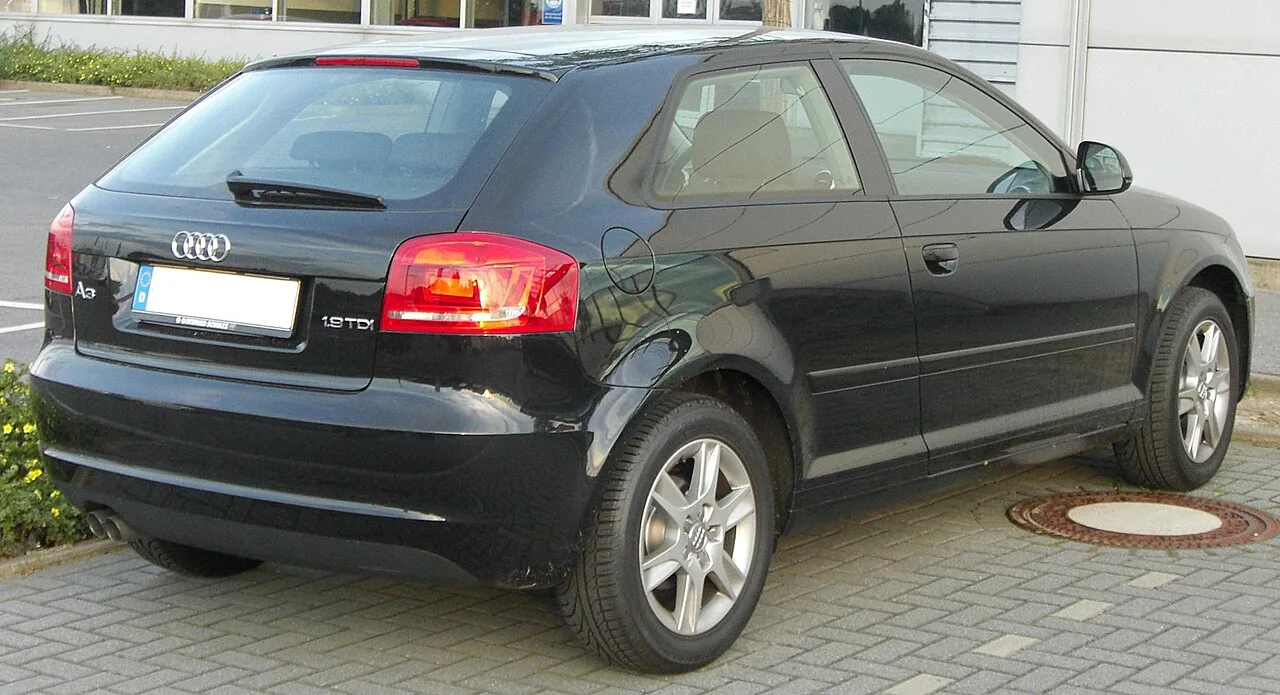 Audi A3, rear