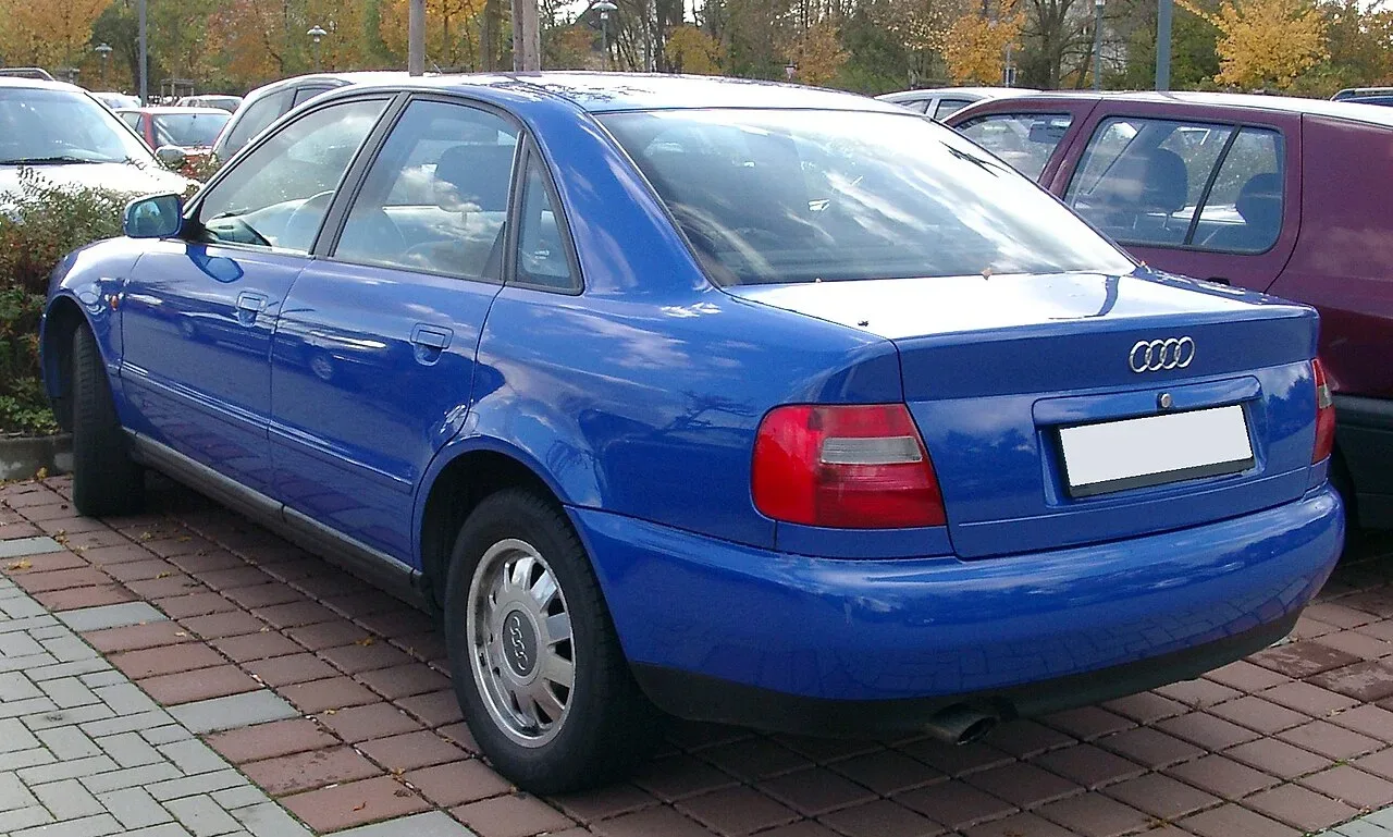Audi A4, rear