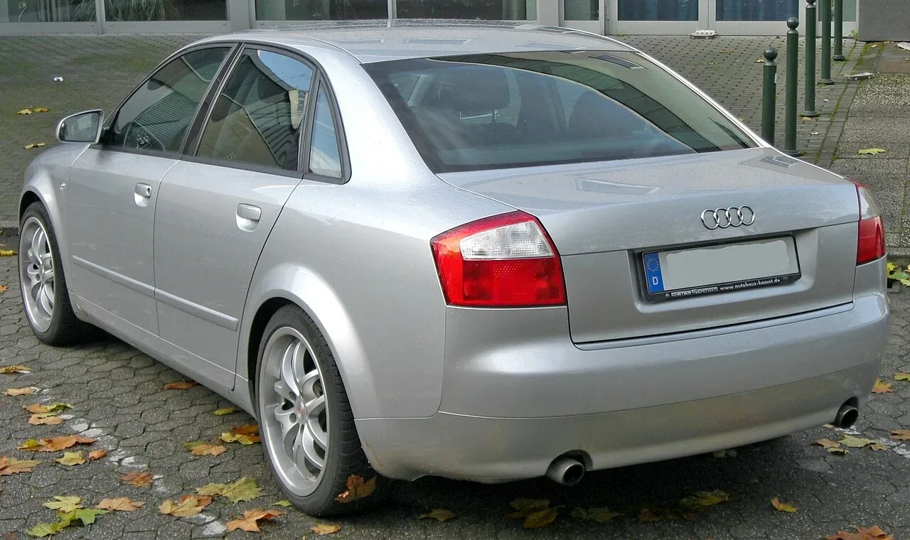Audi A4, rear