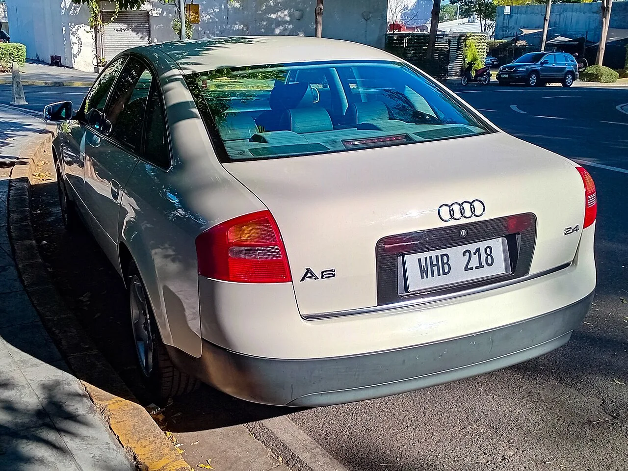 Audi A6, rear
