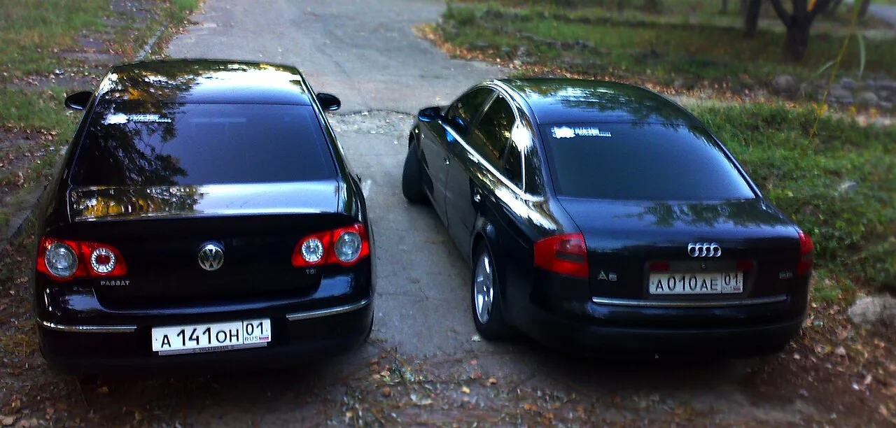 Audi A6, side