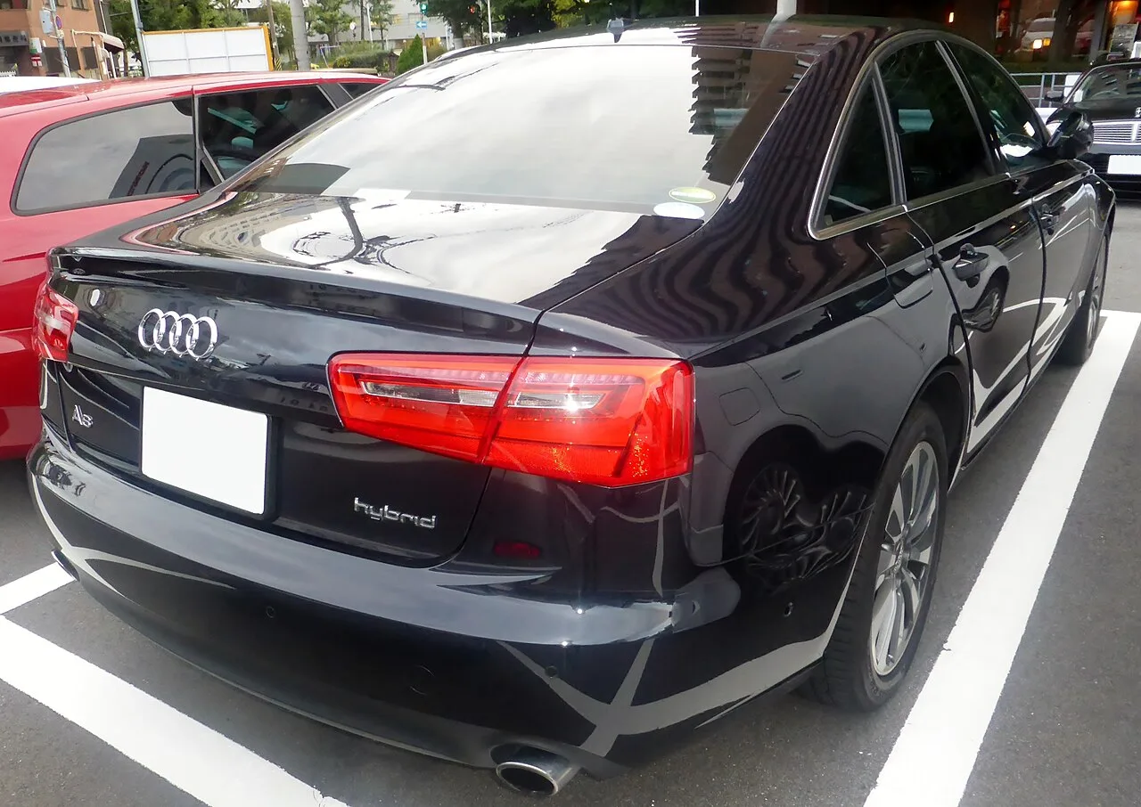 Audi A6, rear