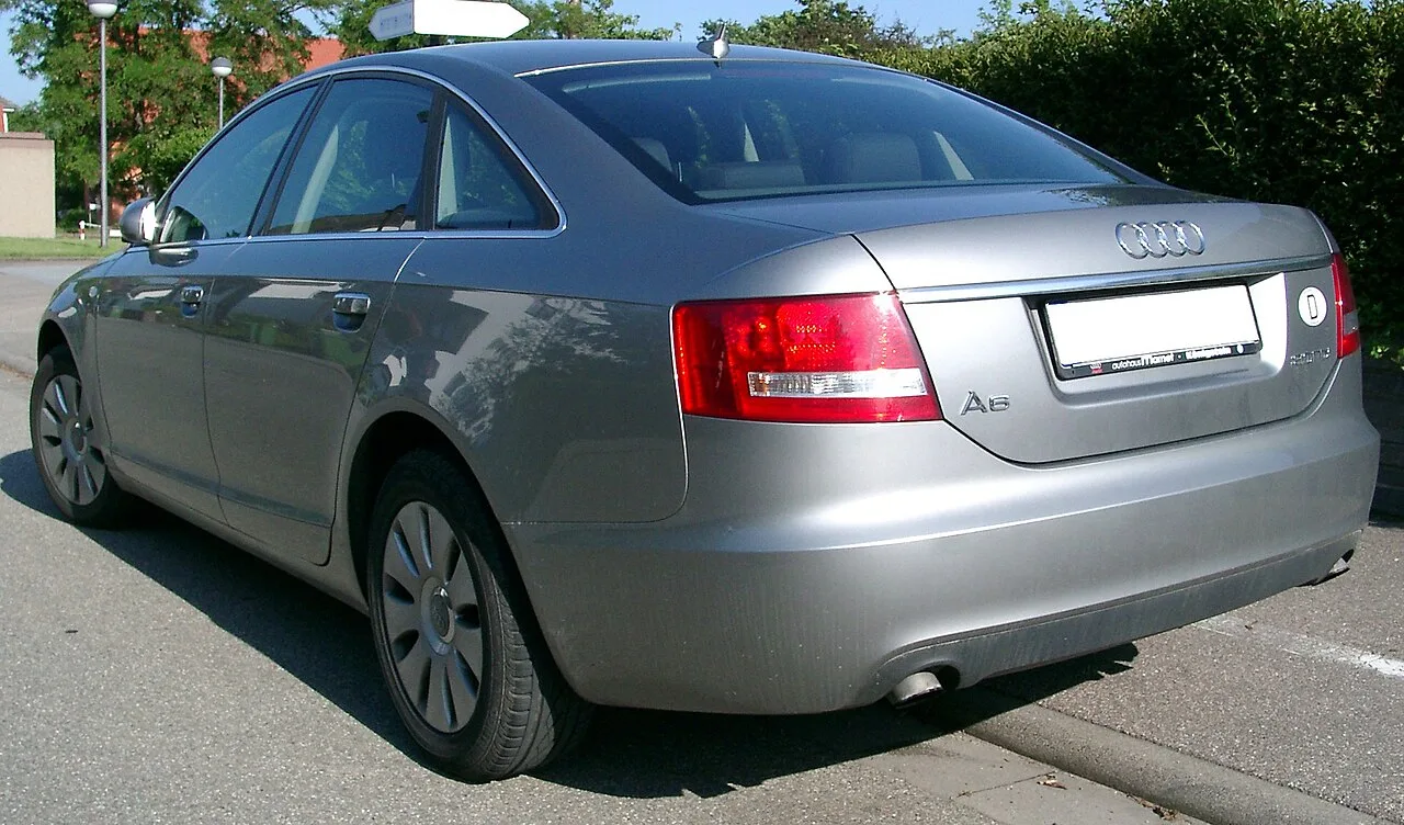 Audi A6, rear