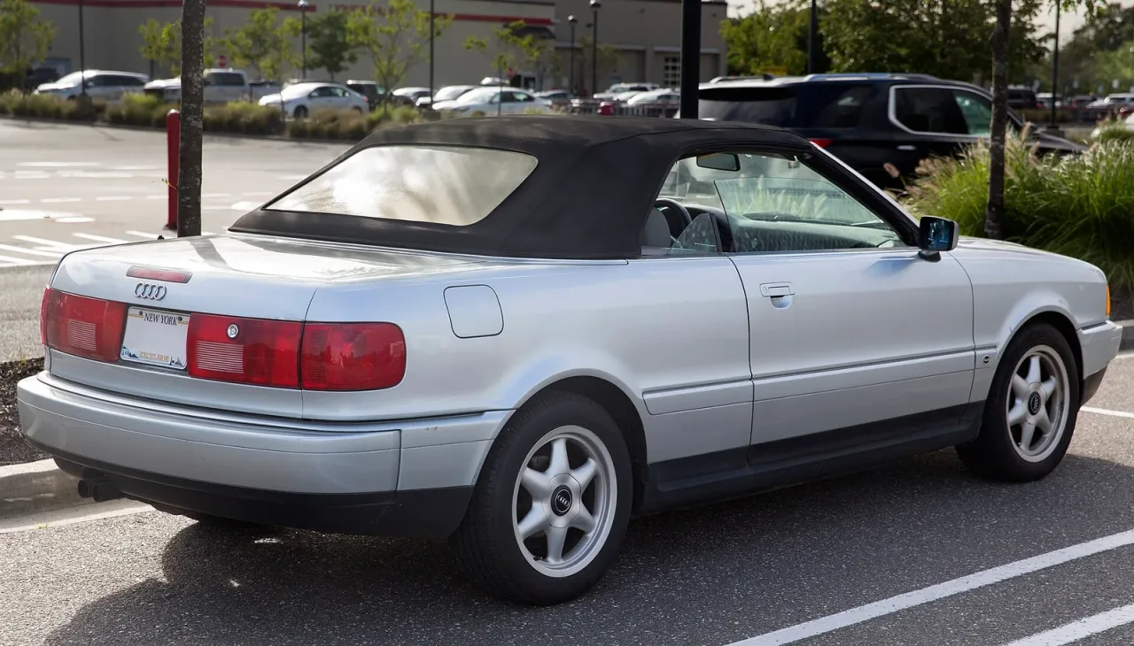 Audi Cabriolet, rear