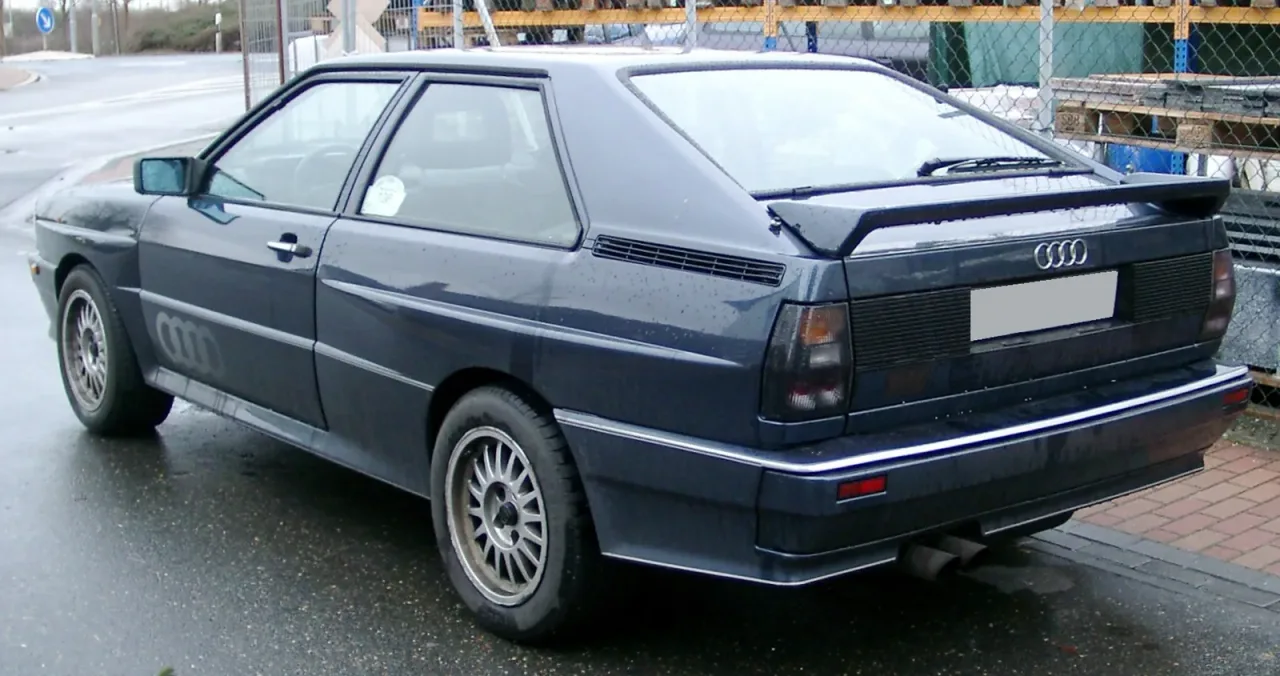 Audi Quattro, rear