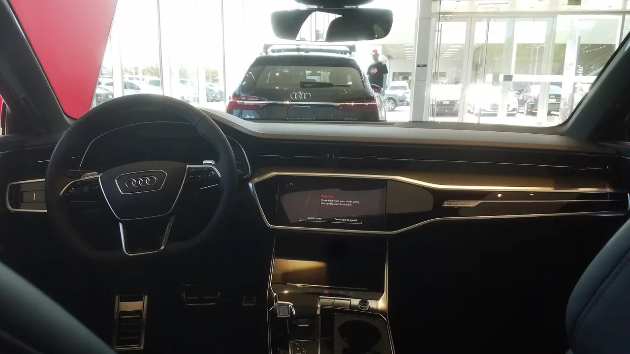 Audi RS6 Avant, interior