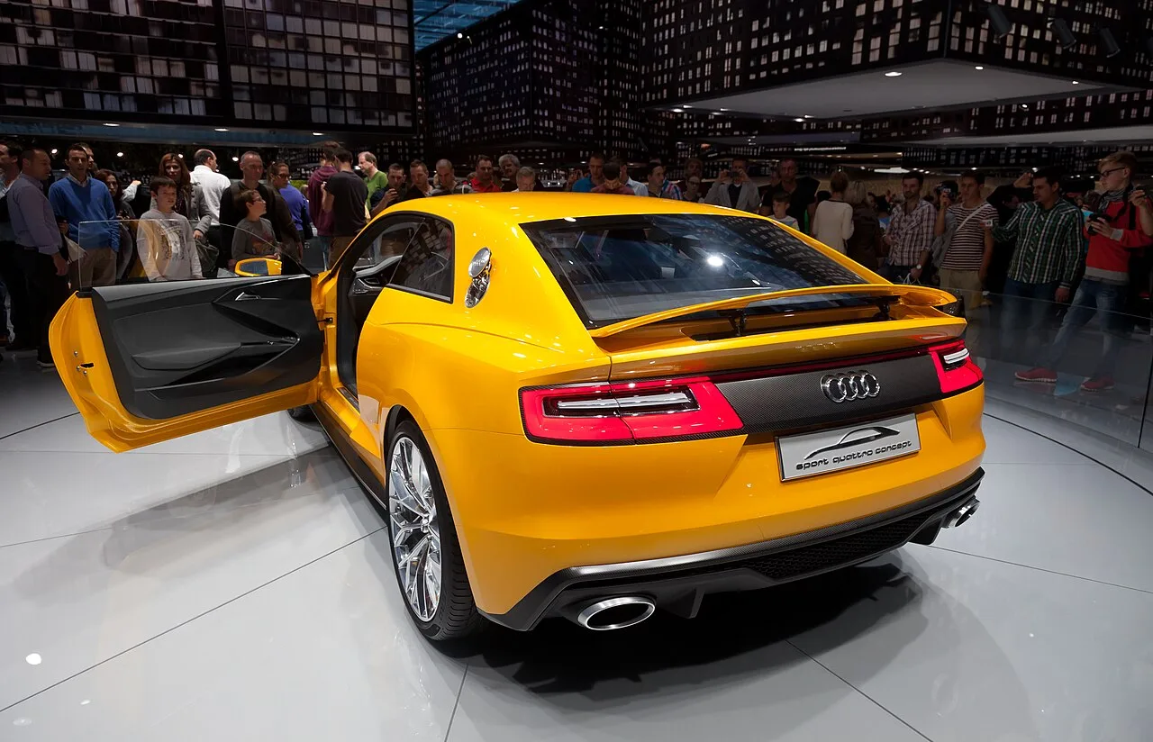 Audi Sport Quattro, rear