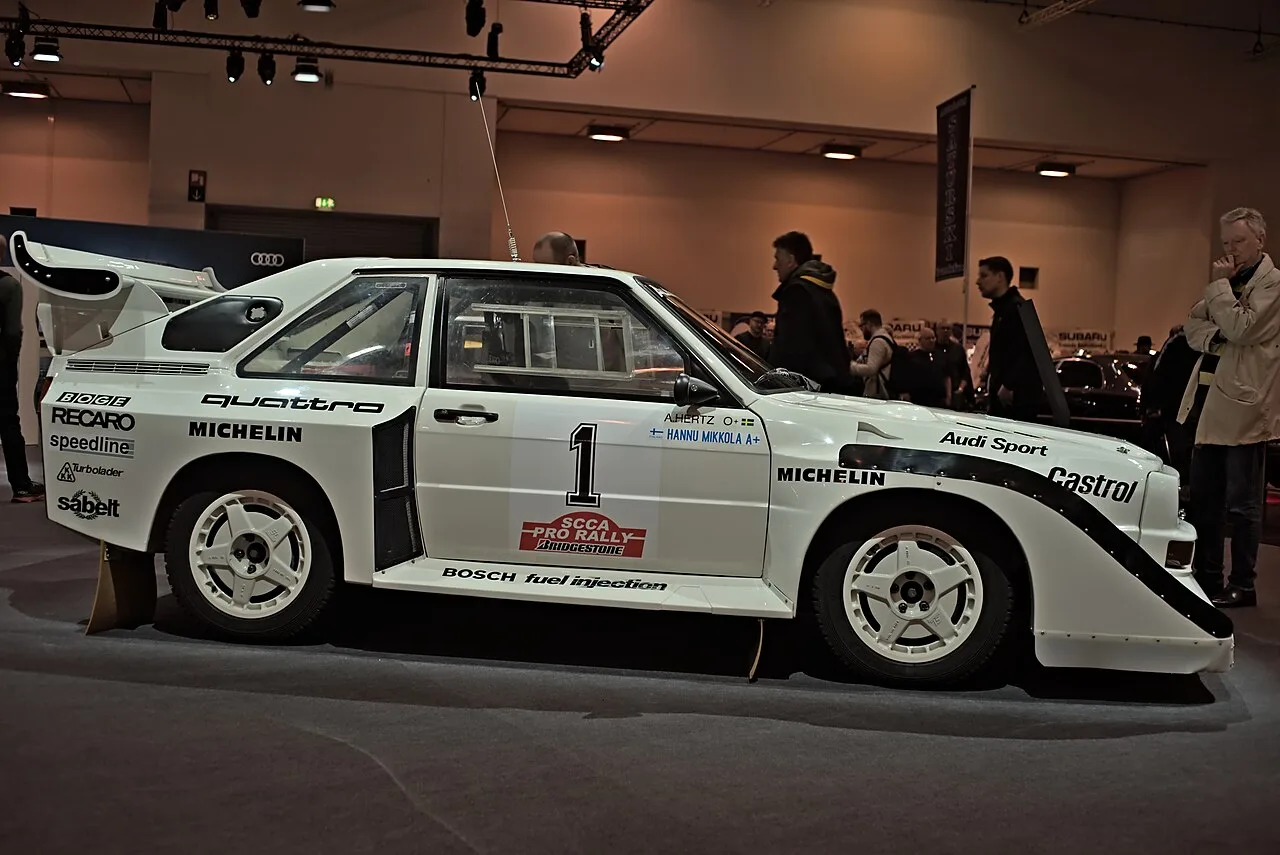 Audi Sport Quattro, side