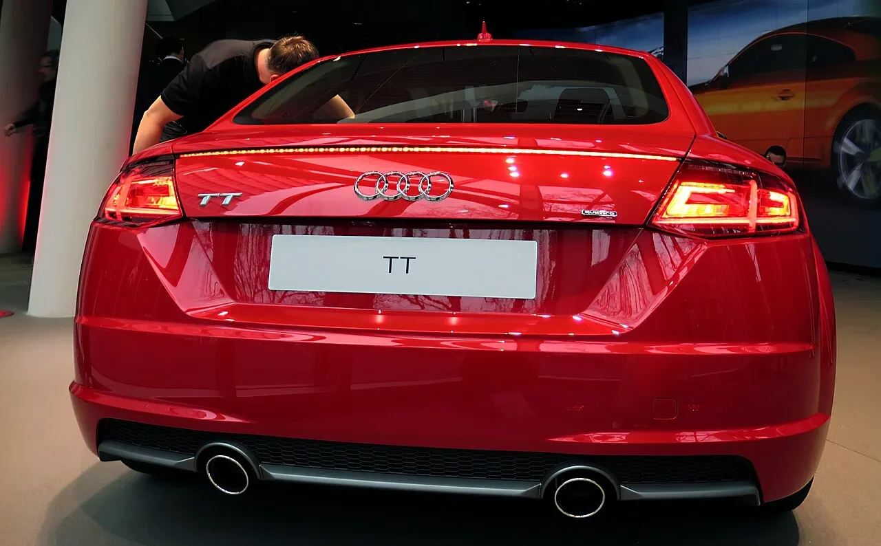 Audi TT Coupe, rear