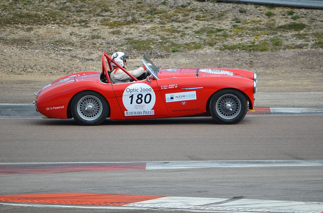 Austin-Healey 100 BN1 / BN2, side