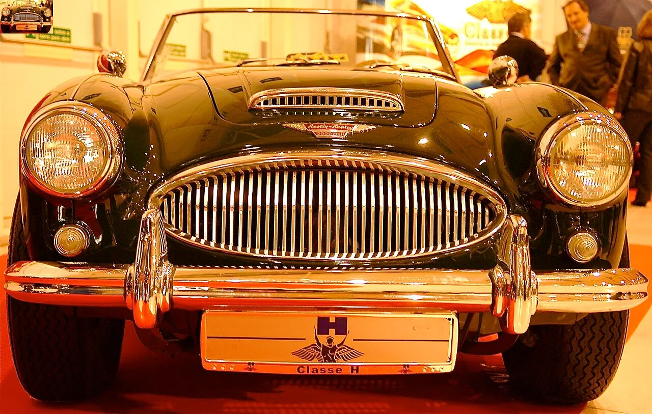 Austin-Healey 3000, side
