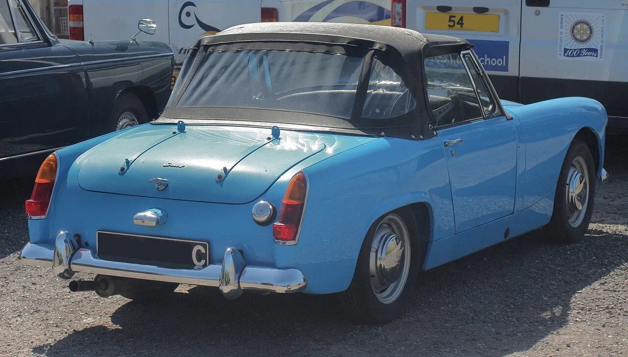 Austin-Healey Sprite Mark III, rear