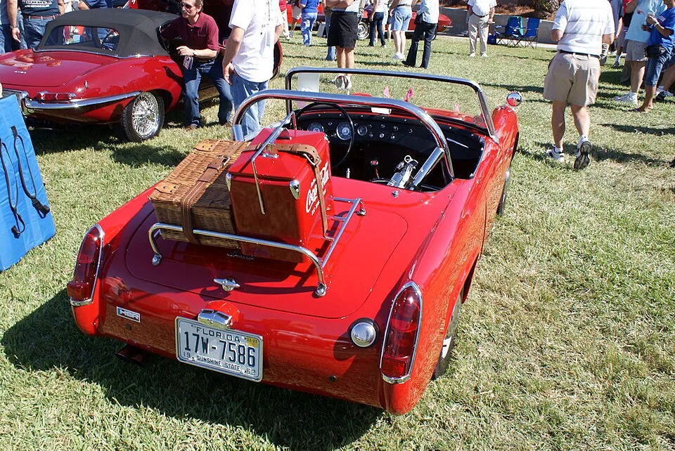 Austin-Healey Sprite Mark II, rear