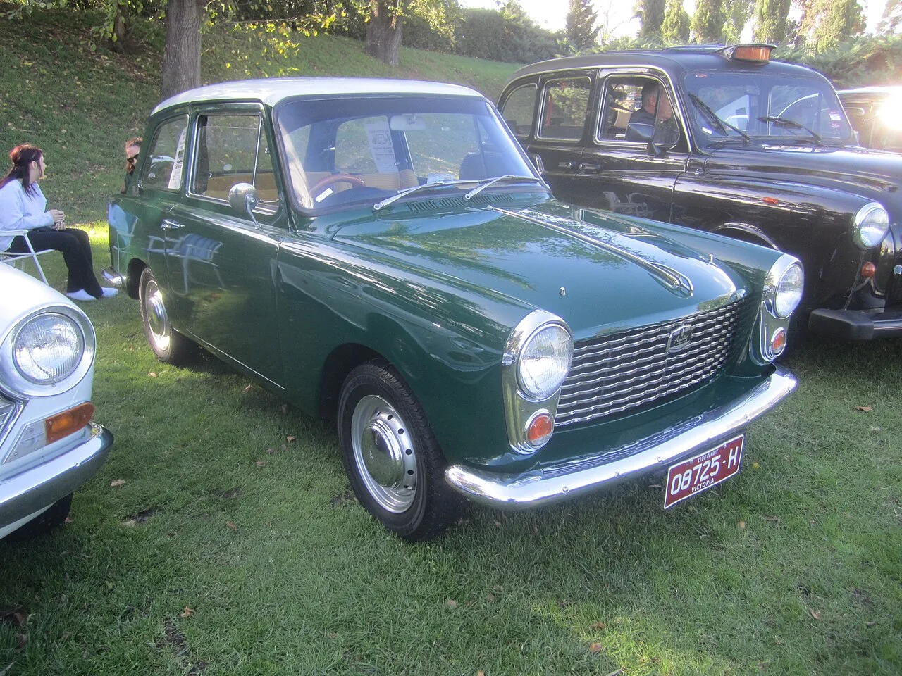 Austin A40 Farina Mark I, rear