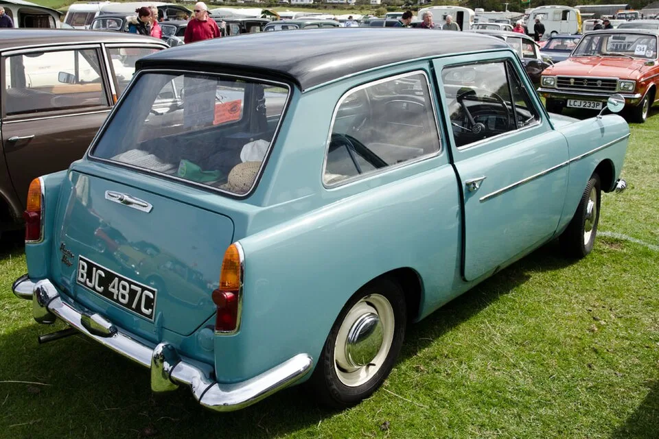 Austin A40 Farina Mark II, rear