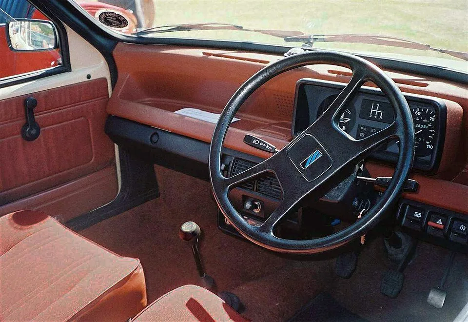 Austin Metro / Mini Metro, interior