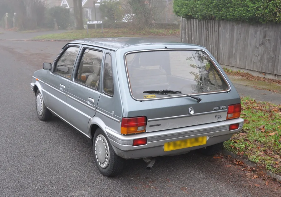 Austin Metro / Mini Metro, rear