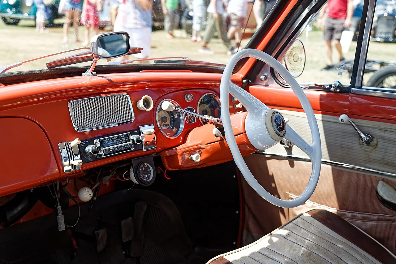 Auto Union 1000 Sp, interior