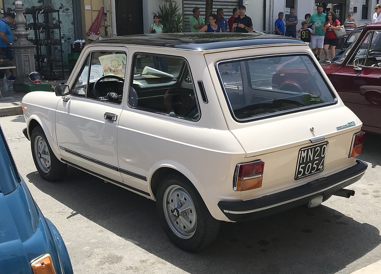 Autobianchi A112, rear