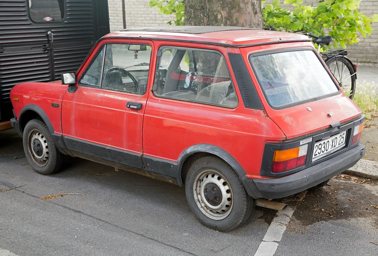 Autobianchi A112 Abarth, side