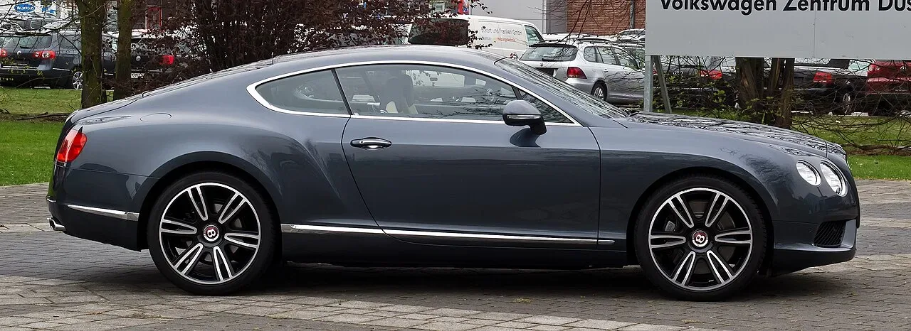 Bentley Continental GT, side