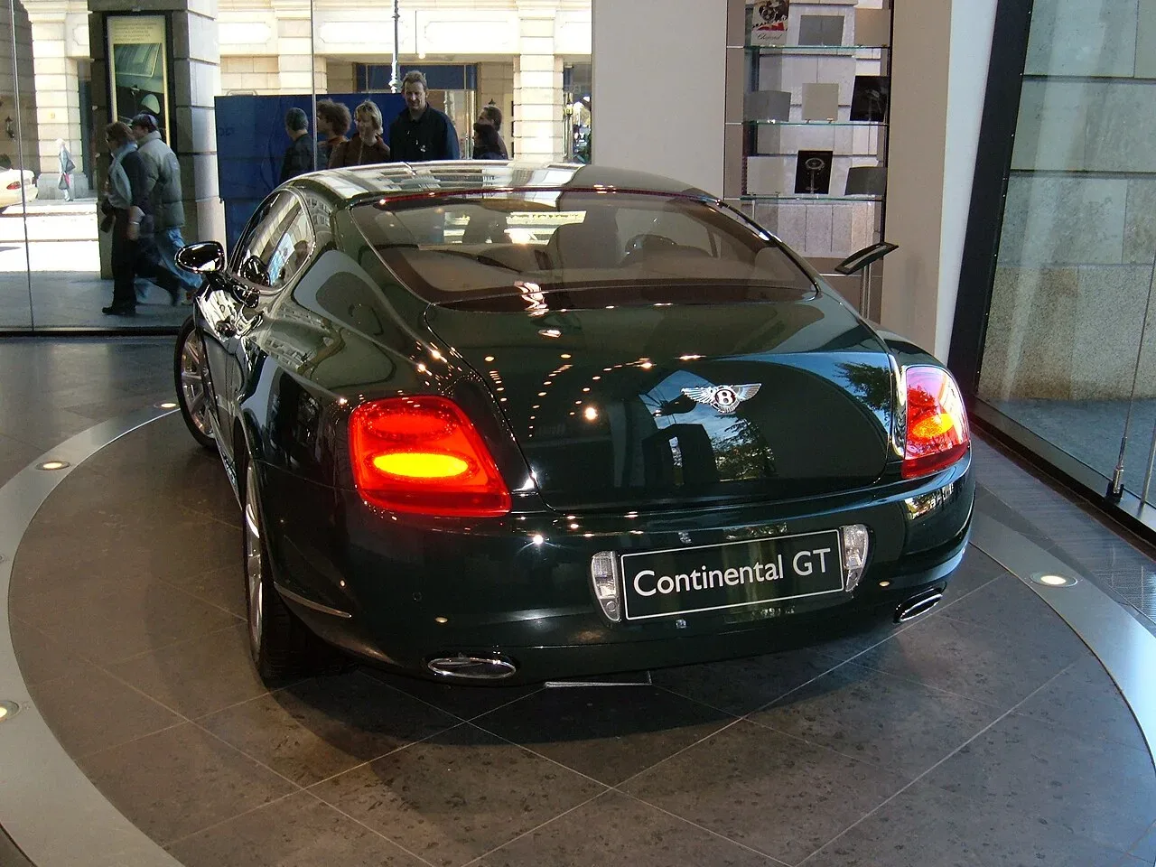 Bentley Continental GT, rear
