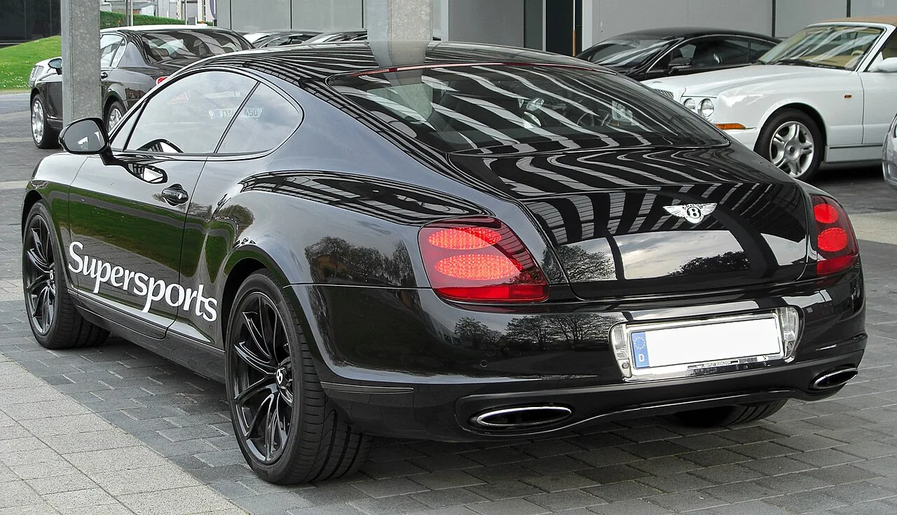 Bentley Continental GT3-R, rear